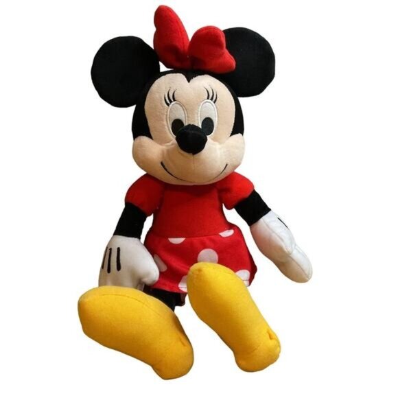 Disney Minnie Mouse Kohls Cares Plush Doll & Mickey & Friends Book 14" - Picture 2 of 9